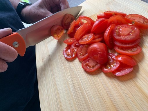 tomaten snijden