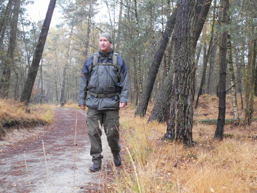 In het bos testen