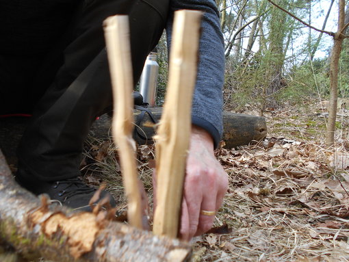 Hout splijten