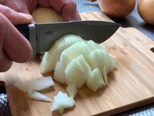 in de keuken