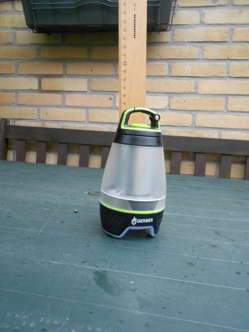 Hoogte meting Gerber Small Lantern