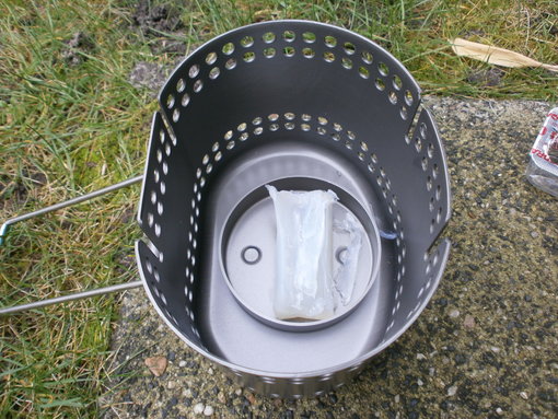 Crusader II cooker & FD solid fuel