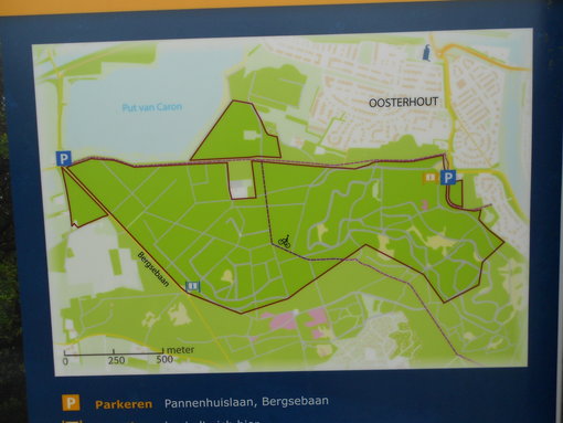 Plattegrond Vrachelse heid