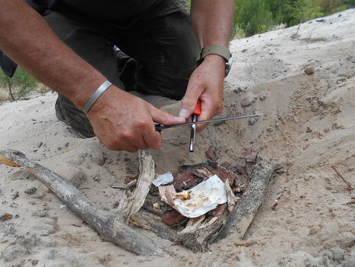 vuurtje maken