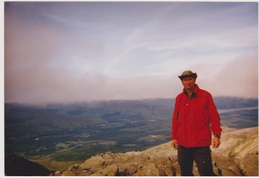 Henk op de Ben Nevis