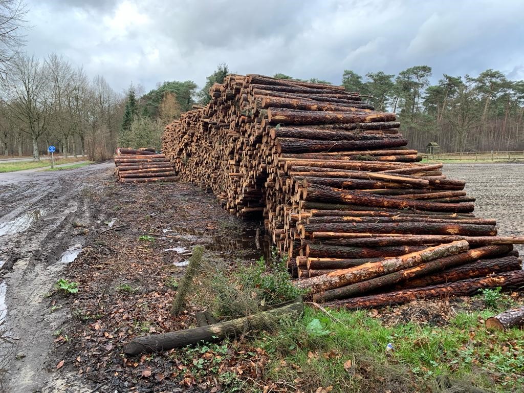 hout stapel